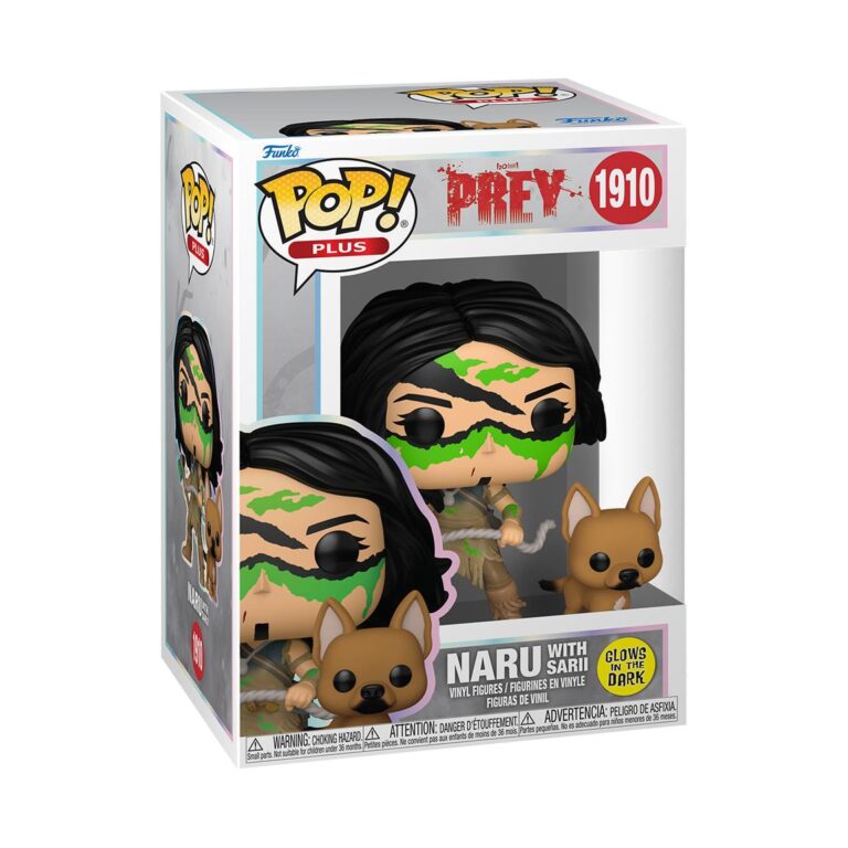 Funko POP Plus Prey Naru With Sarii Glow In The Dark Vinyl Figure Set